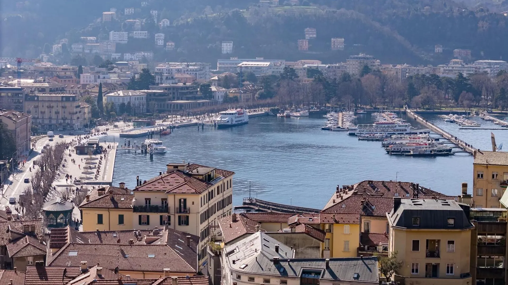 Villa Miranda & Boat Como Italien